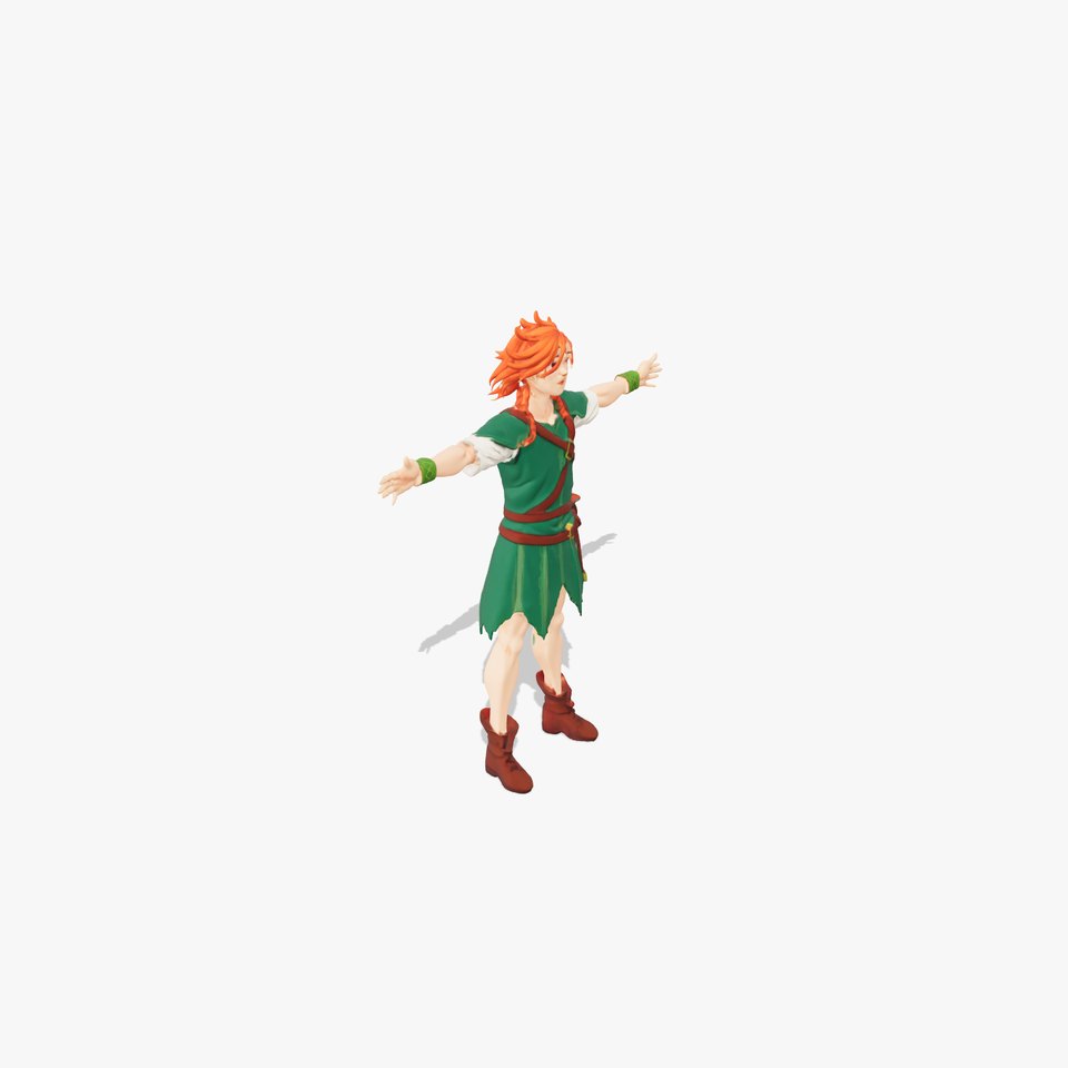Forest Adventurer Character model pack